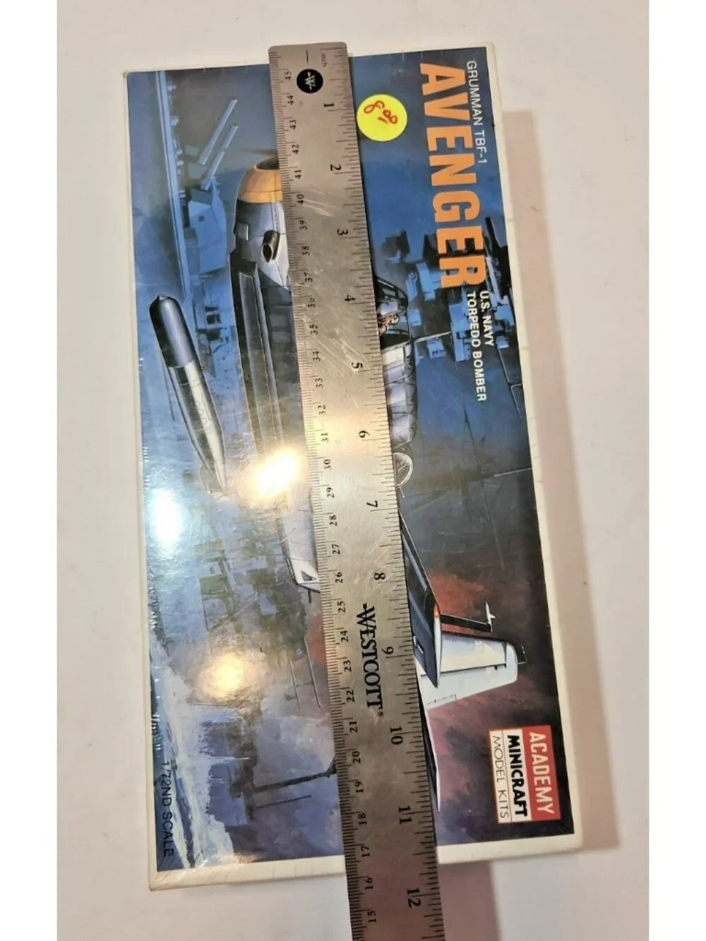 Academy Minicraft 1:72 Grumman Avenger TBF-1 Plastic Model Kit Un-Opened # 1651